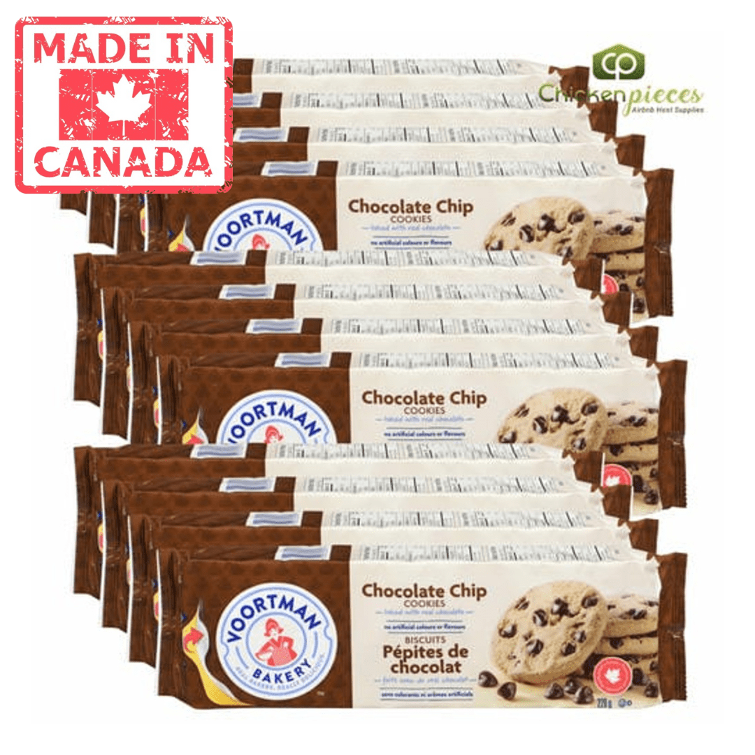 Voortman Cookie Chocolate Chip 228GR/8oz (12/Case) - Canadian Made