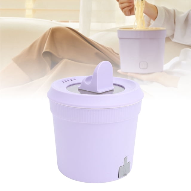 Electric Ramen Cooker, Phone Slot 400W Electric Pot for Frying