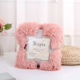 thumbnail image 1 of Soft Warm Faux Fur Throw Blanket 80x120cm Microfiber Polyester Sofa Bed Nap Blanket for Adults, 1 of 4