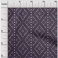 thumbnail image 1 of oneOone Polyester Lycra Fabric Ethnic Geometric Flame Stitch Printed Fabric 1 Yard 56 Inch Wide, 1 of 4