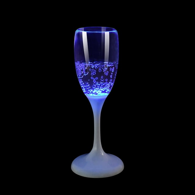 Fankiway Gobelet à Bière Lumineux à DEL Colorées avec Induction, Vaisselle de Boisson Clignotante (Ensemble de 4)
