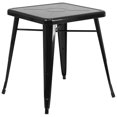 thumbnail image 2 of Flash Furniture 28" Table à Manger Carrée en Métal dans Red, 2 of 9