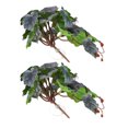 thumbnail image 4 of Ccdes Lifelike Plastic Plant, Artificial Reptile Plant 2PCS For Reptile Pet Nests For Fish Tanks, 4 of 8