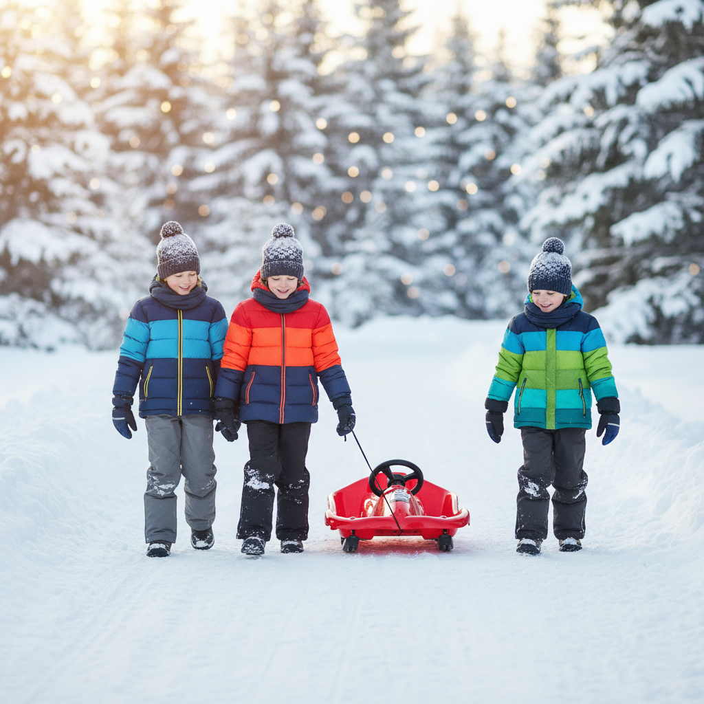 Conquest Speedster Steerable Snow Sled