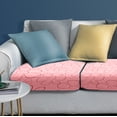 thumbnail image 1 of Feltree Patterned Sofa Slipcover for Furniture Protection - Stretch Reversible Cover with Easy Install, Pet-Resistant Washable Fabric, Size W50-65cm, 1 of 7