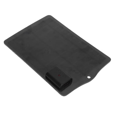 7w Solar Panel Charger, Monocrystalline Silicon Portable Water Proof Dust Proof Small Solar Panel for Outdoor Emergency