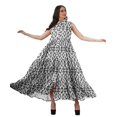 thumbnail image 3 of Moomaya Robe d'Été Sans Manches Chemise à Boutons Tenues Décontractées Femmes Grande Taille, 3 of 4