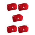 thumbnail image 2 of tamizeot Emergency Storage Bag Hiking Pills Cotton Swab Organizer Cases Carrying Case Red 5Set, 2 of 6