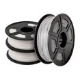 thumbnail image 1 of 3 Rouleaux de Filament 3D en PLA 1 kg 1,75 mm ± 0,02 mm, Filament d'Impression 3D Enroulé Soigneusement, Emballage sous Vide, Facile à Utiliser, 1 of 6