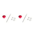 thumbnail image 1 of Ruiboury Lightweight Hood Lock For Car Modification Security Sleek Affordable red DP17-32 2Set, 1 of 6