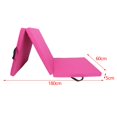 thumbnail image 2 of Foldable Thick Exercise Mat Yoga Mat Durable Protective Mat Unisex Yoga Mat Yoga Pink Oxford Cloth, 2 of 8