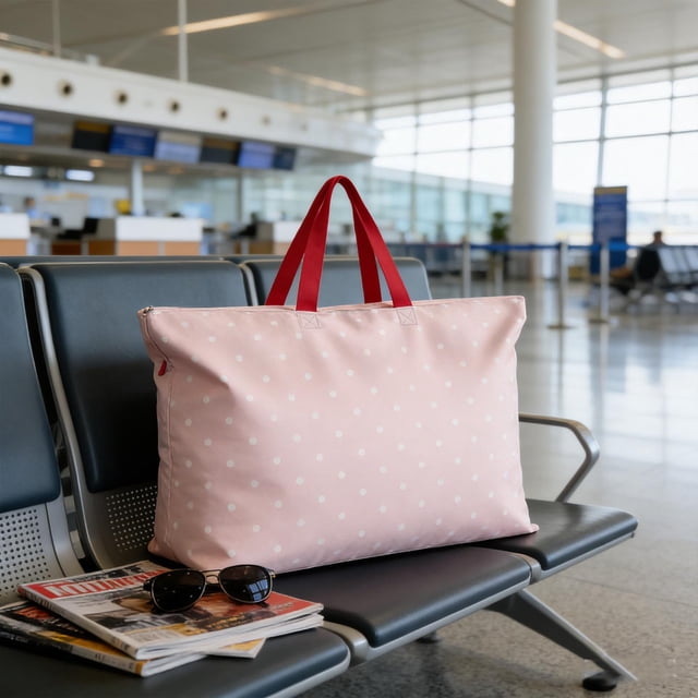 Weloille Sac de Voyage Imperméable 1 Pce, Grand Sac Fourre-Tout de Rangement pour Couette, Sac de Bagage Robuste Résistant aux Déchirures, Sac de Transport Pliable et Réutilisable pour Déménagement, Vêtements de Voyage, Literie, Rangement
