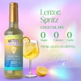 thumbnail image 2 of Matteo's Sugar Free Cocktail Flavoring Syrup, Lemon Spritz , Delicious Coffee Syrup, 0 Calories, 0 Sugar coffee syrups, Keto Friendly, 2 of 6