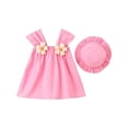 thumbnail image 1 of Robes Fille Robe d'Été pour Filles Robes d'Anniversaire pour Filles Robe Chic Tenues Bébé Fille 4-5 Ans Mode Fille, 1 of 4
