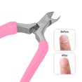 thumbnail image 3 of Cuticle Clipper Professional Cuticle Trimmer Remover Tools Nail Manicure Scissors Stainless Steel Nail Trimmer With Rubber Handle, 3 of 8