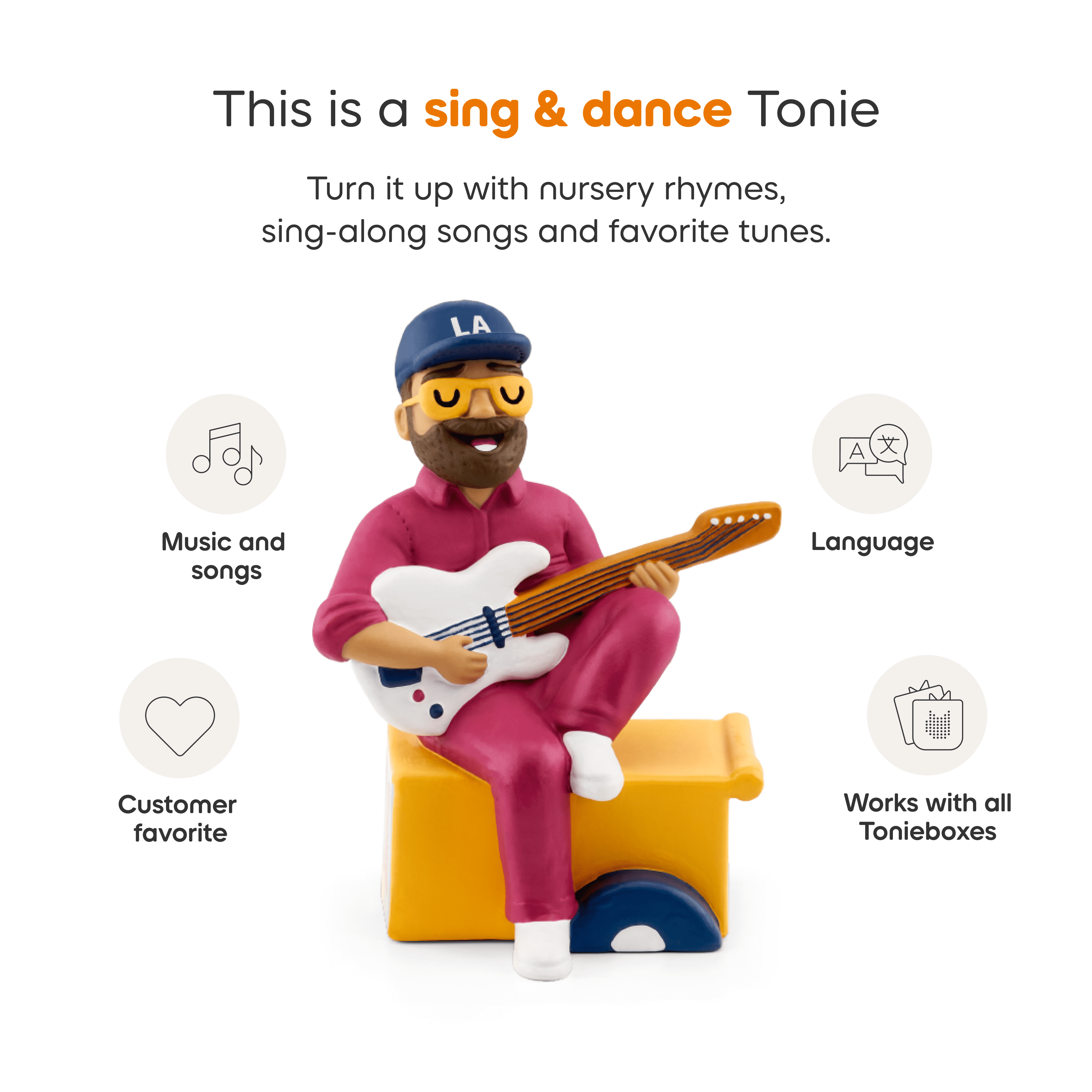 tonies Lucky Diaz Tonie Figurine (Anglais)