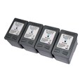 thumbnail image 1 of L-ink Remanufactured Ink cartridge x4 CHP-56BK4PK, 1 of 1