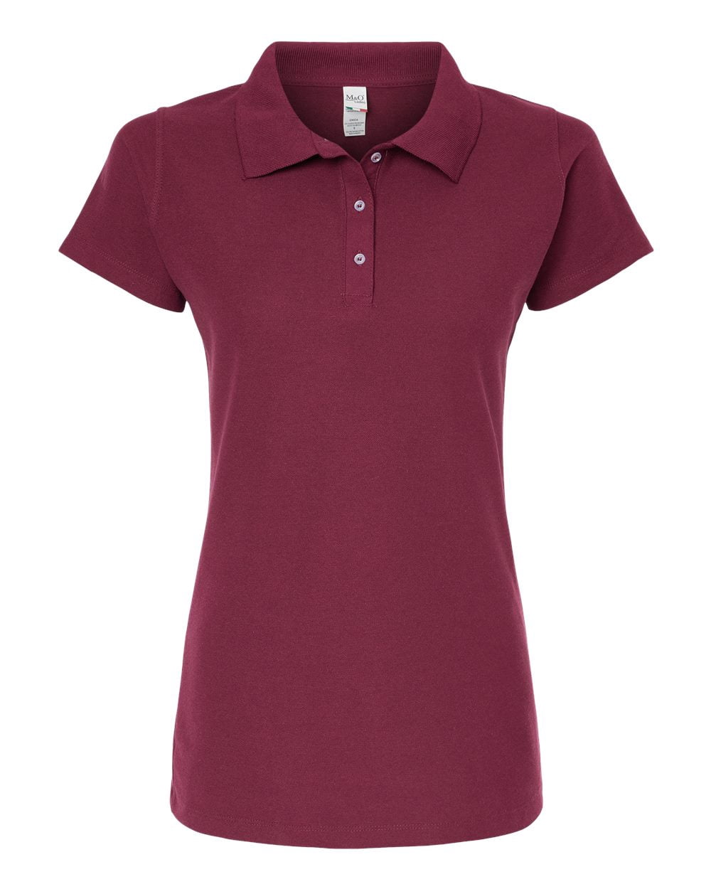 M&O 7007 Women's Soft Touch Polo