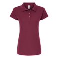 thumbnail image 1 of M&O 7007 Women's Soft Touch Polo, 1 of 2