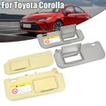 thumbnail image 3 of Lefu Left Right Side Sun Visor w Mirror For Toyota For Corolla 2014-2019, 3 of 4