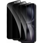 3 Pack for iPhone 17 Privacy Screen Protector, 9H Anti Spy Dark Tempered Glass Screen Protector for iPhone 17, Easy Installation, Bubble Free