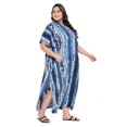 thumbnail image 3 of Oussum Robe Caftans pour Femme Grande Taille Imprimée Longue Maxi à Boutons Robes Caftan, 3 of 7