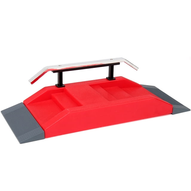 Kit de Parcs de Skate Jouets Pièces de Rampe pour Planche à Doigts Rampe de Fingerboard Parcs de Skate