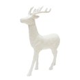 thumbnail image 1 of Holiday Time 18IN White Glitter Reindeer Décor, 1 of 4