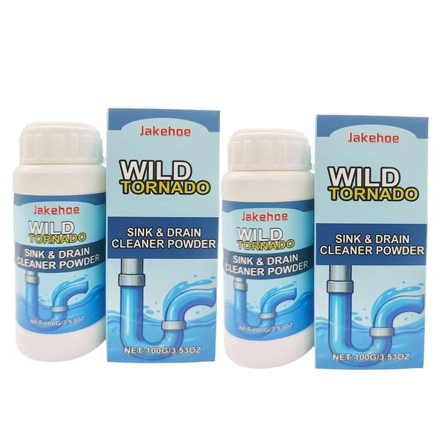 5x-Wild Tornado Powerful Sink Drain Cleaner High Efficiency Clogging Clean Tool&