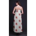 thumbnail image 4 of Bimba Robe Longue Maxi Bohème à Bretelles Sans Manches Imprimée Florale pour Femme - Petit, 4 of 6