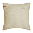 thumbnail image 4 of The HomeCentric Decorative Red Pack of 2, 18"x18" (45x45 cm) Throw Pillows, Velvet & Linen Patchwork Throw Pillows For Couch, Striped Pattern Modern Style Easter - Velvet Band Red, 4 of 5