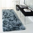 thumbnail image 1 of Safavieh Ocean Trellis Solid Plush Shag Area Rug, 1 of 6