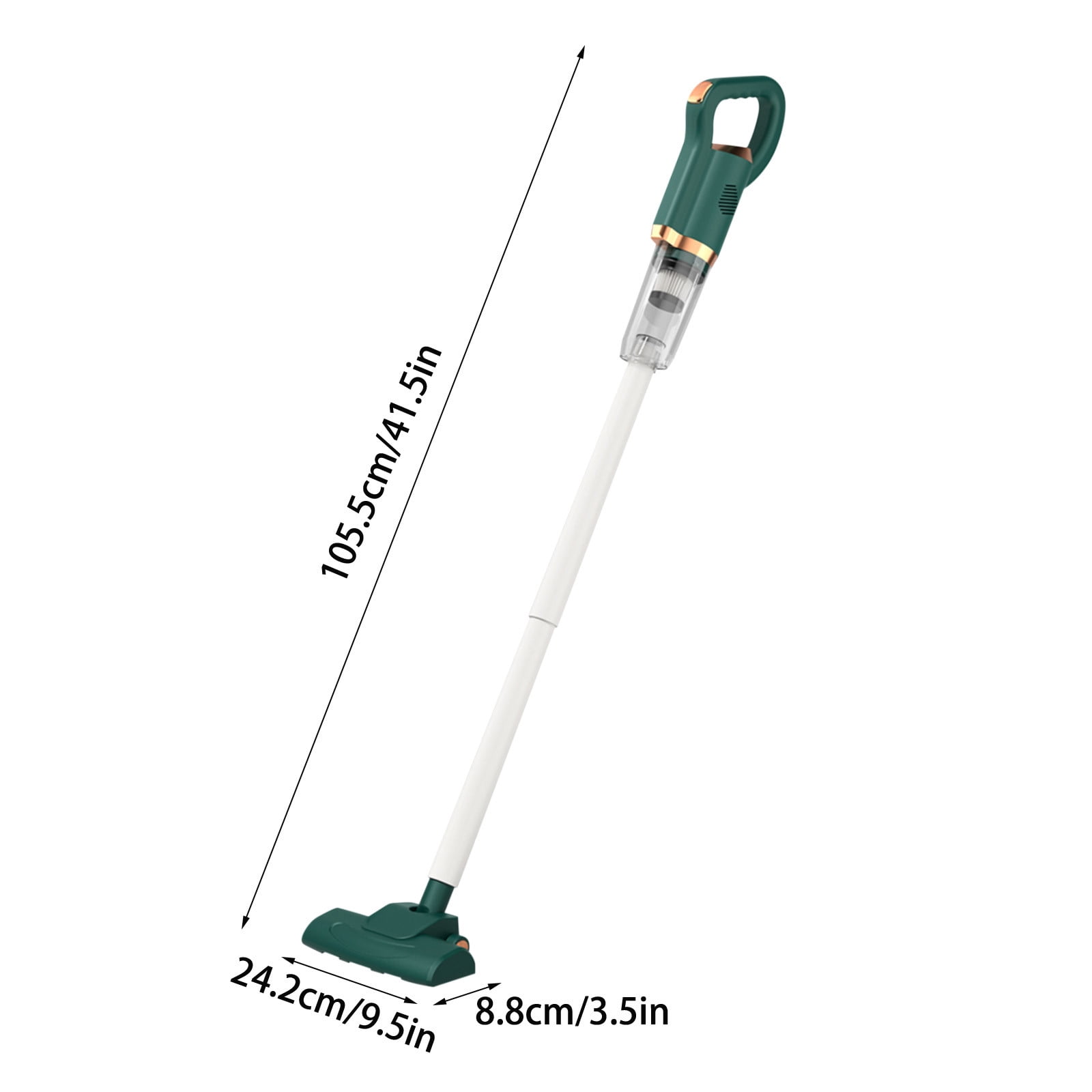 yilyih Wet Mop Vacuum Cleaner,Portable Rechargeable Vacuum Cleaner with High Suction Capacity,Handheld Mop for Both Car and Home Use,Integrated Blower and Floor Mop,Wireless Car Vacuum Cleaner