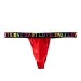 thumbnail image 1 of Penkiiy String Transparent pour Hommes g-Strings Bikini sous-Vêtements en Maille Transparente String pour Homme G Rouge, 1 of 1