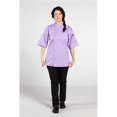 thumbnail image 1 of Uncommon Threads 0706-8605 Unisex Pulse Chef Coat, Lilac - Extra Large, 1 of 1