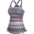 thumbnail image 2 of ORUYROP Womens Tankini Swim Top Only Tankini Bathing Suit Tops No Bottom, 2 of 6