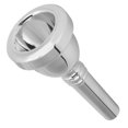 thumbnail image 3 of 1/2 en Corne Embout Buccal Cuivre Durable Instrument de Musique Accessoire pour Ténor TromboneSilver, 3 of 14