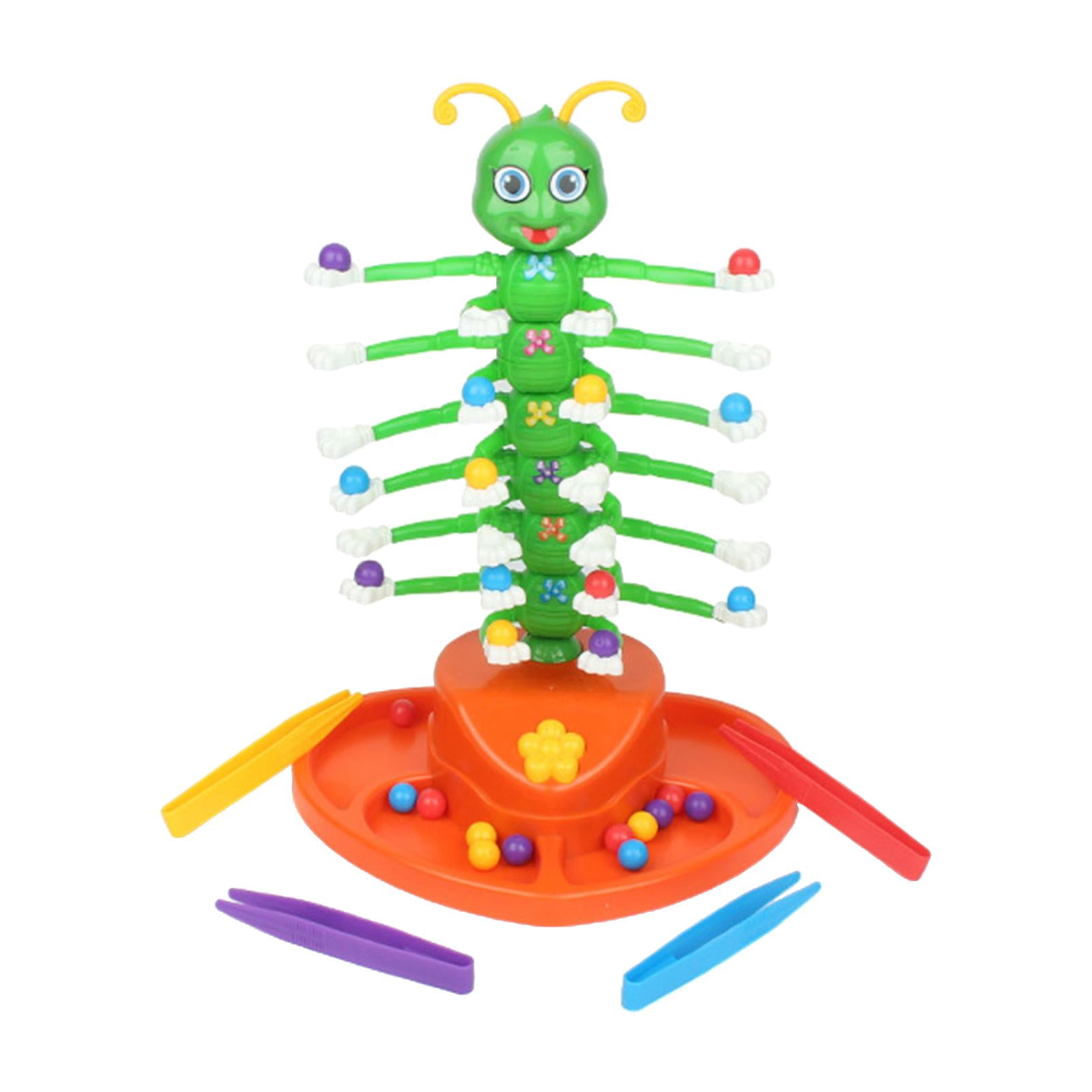 Electric Caterpillar Board Game Wiggle Toys 2-4 Player Games Props