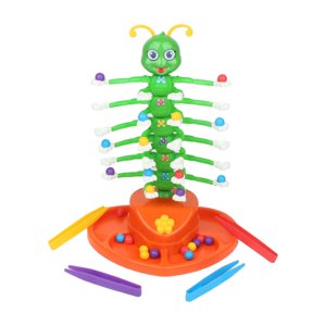 Electric Caterpillar Board Game Wiggle Toys 2-4 Player Games Props