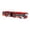 Rouge, variante sur Autobus Long à Rétrofriction Modèle Objets de Collection Décoratif Autobus Articulé à Deux Sections Jouet orange
