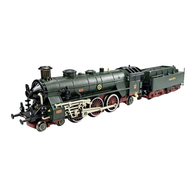 Siruishop Locomotive Model Train Christmas Party Favor Collection Gift Steam Train Toy Green