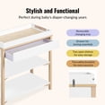 thumbnail image 3 of Dream On Me Owen 5-in-1 Convertible Table, Vintage White Oak, 3 of 7