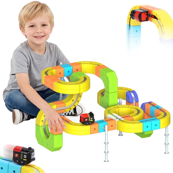 Ensemble pour Enfants avec Crochet à Succion Bricolage Anti-Gravité Ensemble Électrique Interactif pour Enfants