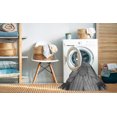 thumbnail image 2 of Ahgly Company Tapis d'Intérieur Lavable à la Machine, Carré, Transitionnel, Gris Gray, Tapis de Zone, 8 Pieds Carré, 2 of 7