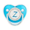 thumbnail image 1 of XZNGL Pacifier Clips Baby Girl Baby Pacifier 26 Letter Name Initials Clip Silicone Baby Pacifier Golden Shiny Newborn Pacifier Silicone Pacifier Clip, 1 of 3