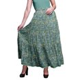 thumbnail image 1 of Bimba SkirtsForWomen Long Length Cotton Printed Maxi Boho Summer Skirt, 1 of 5