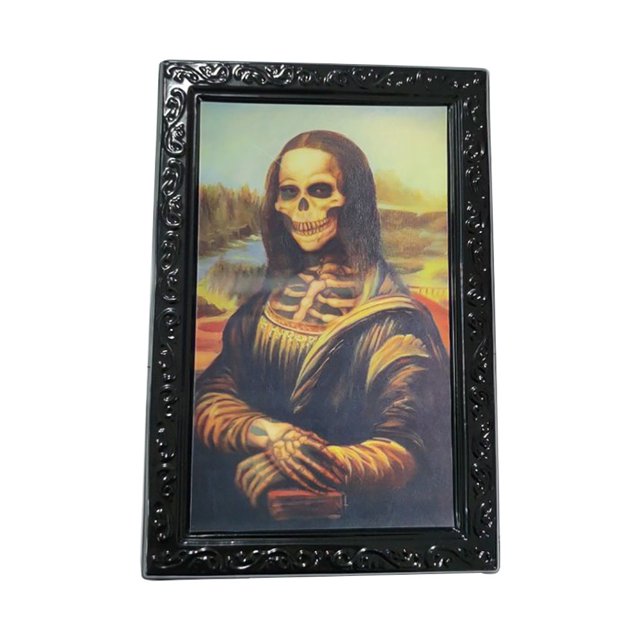 ”Halloween Picture Frame Party Horror Scary TPE Photo Home Hotel Haunted House Decorations B027”