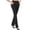 ZD-Black, variant on CFLVAEK Flare Dress Pants Women Tummy Control Elastic High Waisted Work Slacks Soft Bootcut Plain Color Office Trousers Casual Tall Length Lounge Business Pants XL Black