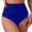 bleu, variante sur ManxiVoo Bas de Maillot Taille Haute Femme Coupe Rétro Confort Extensible Séchage Rapide Plage Piscine Taille m Vert