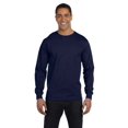 thumbnail image 4 of Hanes Men`s 5.2 oz COMFORTSOFT HEAVYWEIGHT T-Shirt, 2XL, Deep Navy, 4 of 5
